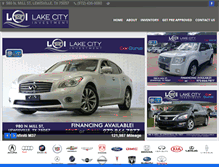 Tablet Screenshot of lakecityinvestment.com